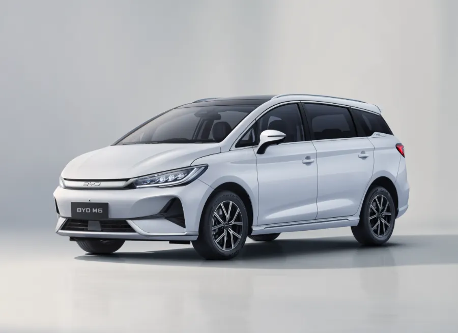 byd m6 white brosur